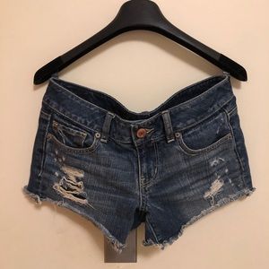 American eagle jean shorts